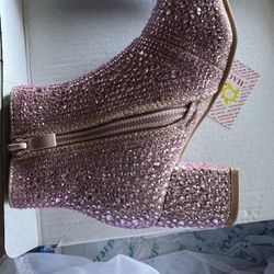 New Little Girls Pink Boots Size 9 It’s Says 10 But Run Small New In Box