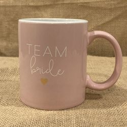 Pink Team Bride Coffee Mug