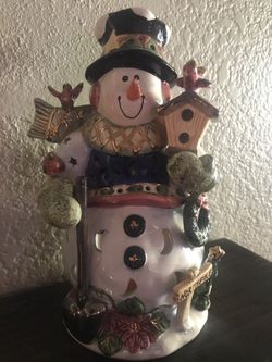 Snowman Christmas Decor