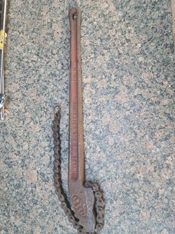 3"pipe and fitting chain wrench