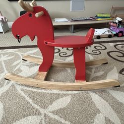 Ikea rocking moose