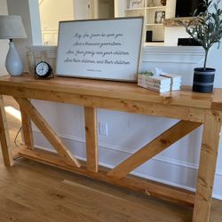 6ft Console Table
