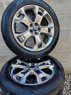 Ford Wheels And Tires With Sensors