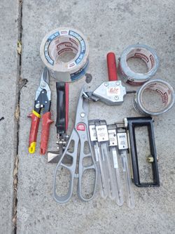 Metal cutters and hole maker tool