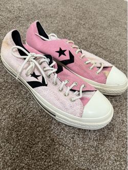 pink converse and strafe size 11 men