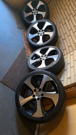 18” VW Jetta rims and tires 5x112 bolt pattern