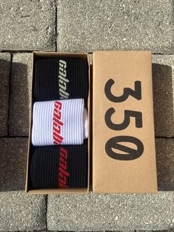 Yeezy Sock Set 3 Pack Custom With Custom Special Box! 