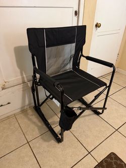 Brand New Folding Camping Chair w/ Cup Holder – Heavy Duty