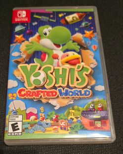Nintendo Switch Game -- Yoshi's Crafted World