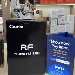 Canon RF 28-70mm f2.8 Lens (Downey, Ca)