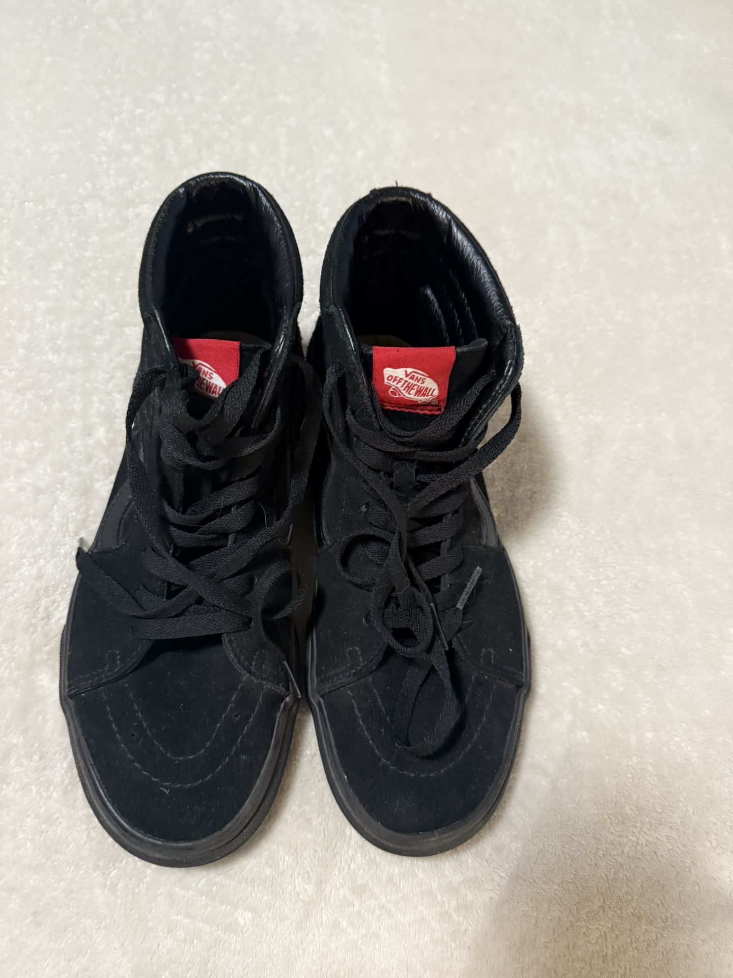 Leather Men’s shoes( Vans) size 8