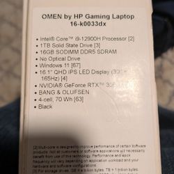 Omen Laptop 
