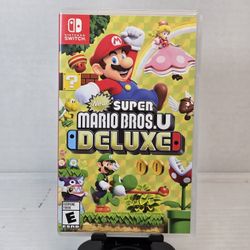 New Super Mario Bros U Deluxe For Nintendo Switch 