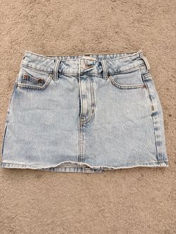 PACSUN light Denim Skirt Size 24