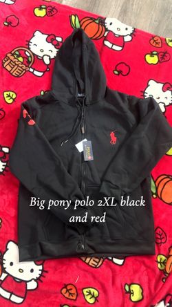 Polo Ralph Lauren Big Pony Zip-Up Hoodie 2XL