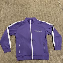 Palm Angels Tracksuit Purple And White