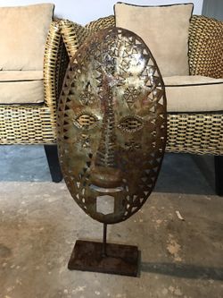 Metal Mask Decor (Art)