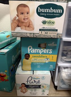 Diapers size 1