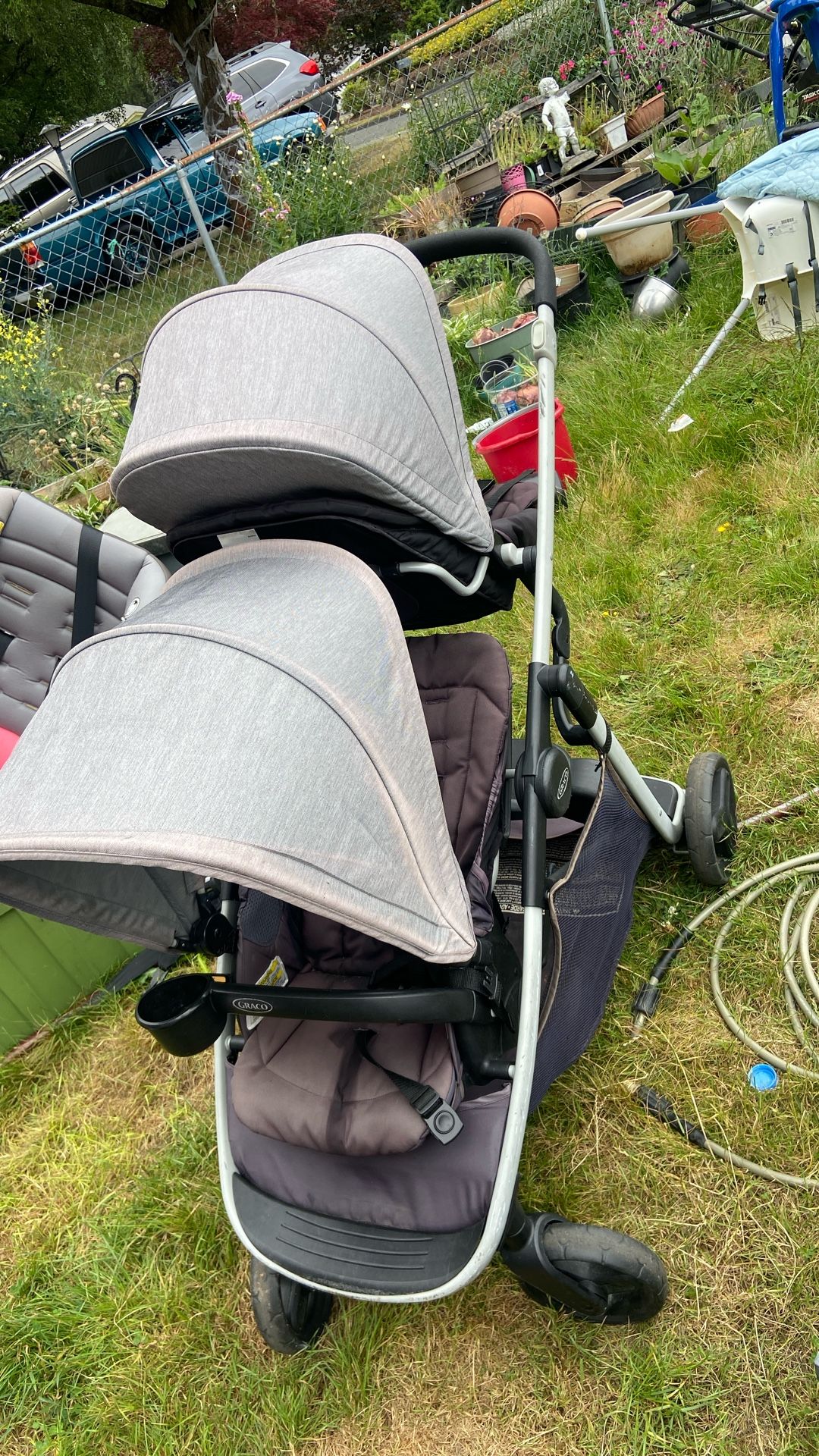 Double Stroller By Graco 60$. Pick Up. E. 72. and. Grandview. E. Tacoma