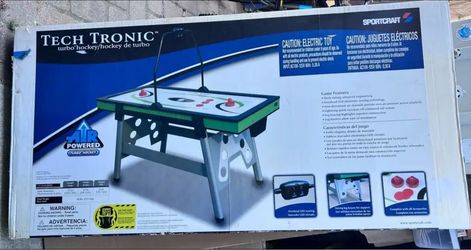 Sportcraft Tech Tronic Air Hockey Table