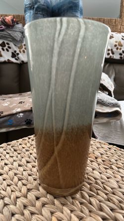 Frosted Glass Vase