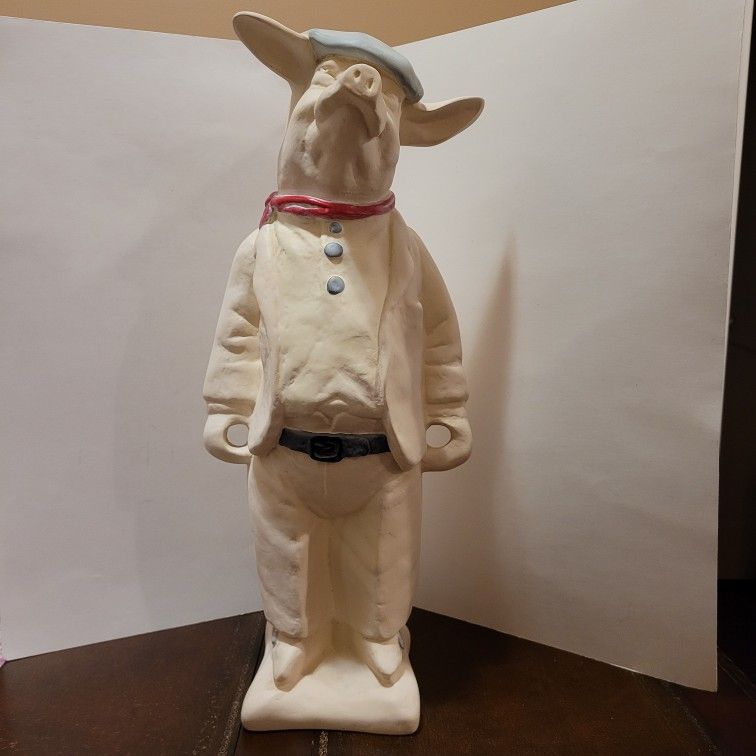 Vintage French Pig Figurine 20