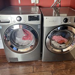 Lg Washer & Gas Dryer Great Condition!