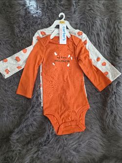 Carter's Baby My First Halloween Onesie 2-Pack 12 Months