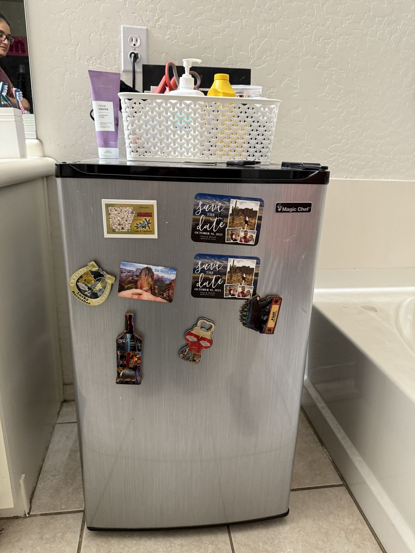 Mini Fridge With Freezer Department 