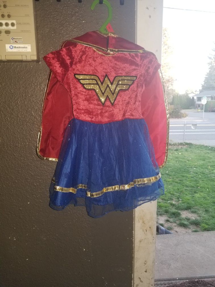 Toddler 2t Wonder Woman Costume