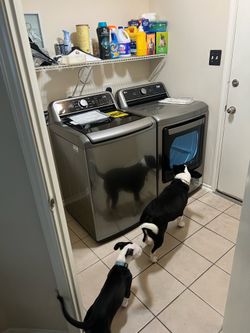 LG washer and dryer