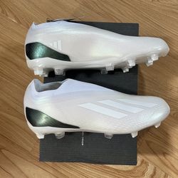 🔥🔥Adidas X SpeedPortal+ Laceless FG J Soccer Cleats - Size 5.5