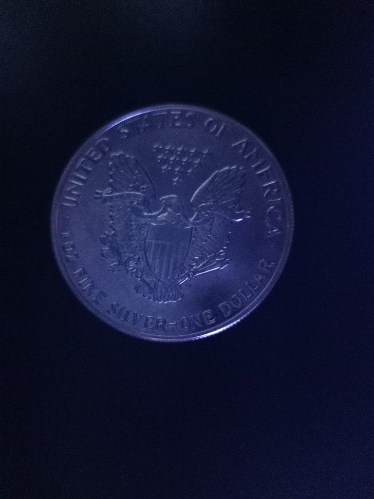 1986 Silver Eagle One Dollar