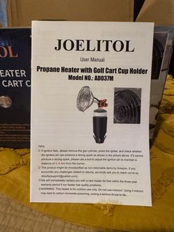JoelitolPropane Golf Cart Heater.