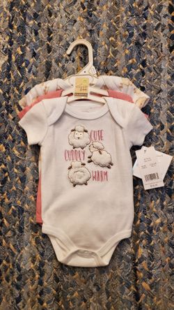 Cute Lamb Onsies 0-3 Months 