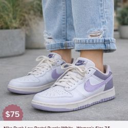 Nike Dunk Low Pastel Purple/White – Women’s 