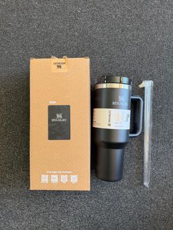 Stanley 40oz cup, black, new