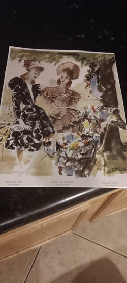 Fashion Paris Art From 1942and 1945