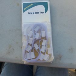 Sew-In Slide Tape - Type D, 72" (New)