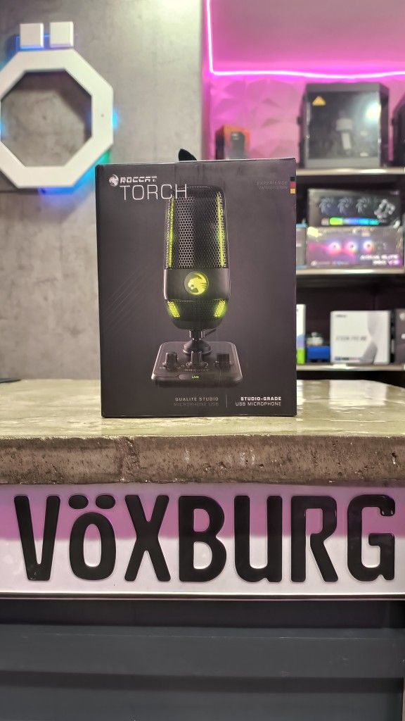 Roccat Torch Professional Gaming Streaming Microphone 