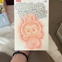 Authentic Popmart Labubu Big Into Energy- Hope