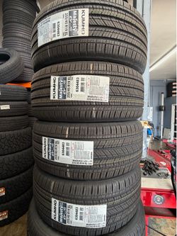 255/45/19 KUMHO Majesty EV 4 NEW TIRES INSTALLED ✅ INSTALADA ✅