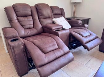 Sofa Recliner Couch SET! Deal for BOTH!