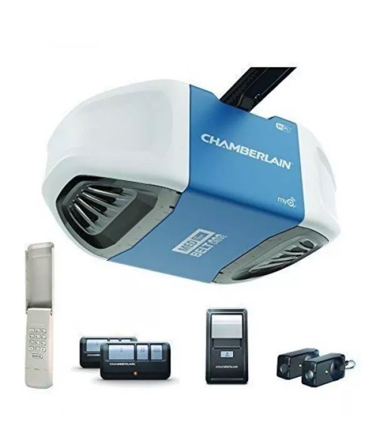 Chamberlain 1/2 Hp Smart Garage Door Opener Kit