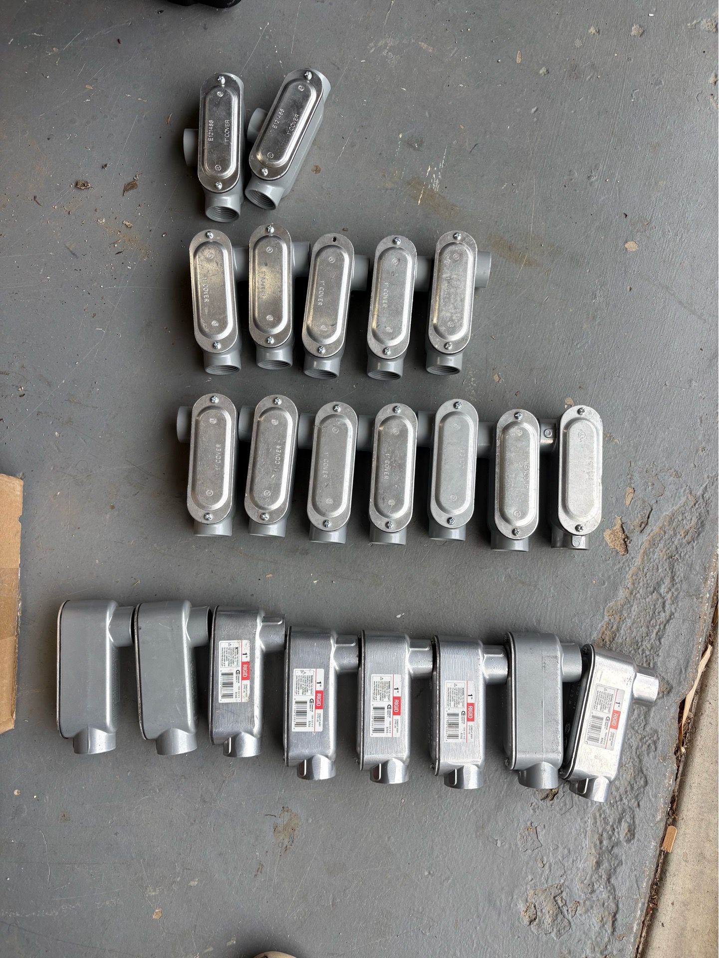 Electrical conduit body 1”