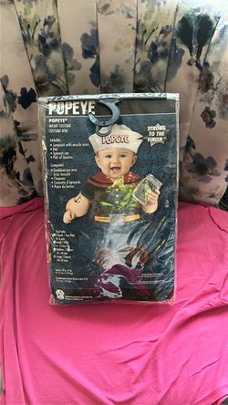 19- 24 month Popeye Infant Halloween Costume