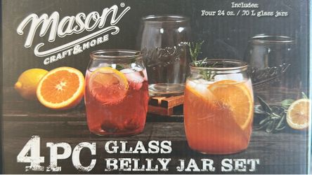 Mason Glass Set