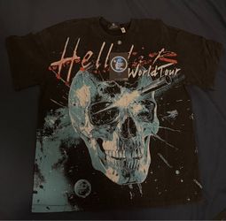 Hellstar World Tour Skull Graphic T-Shirt