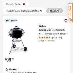 Weber Grill Like New Make Offer