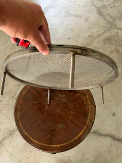 Large Round Metal Mesh Screen – 20 Inch
